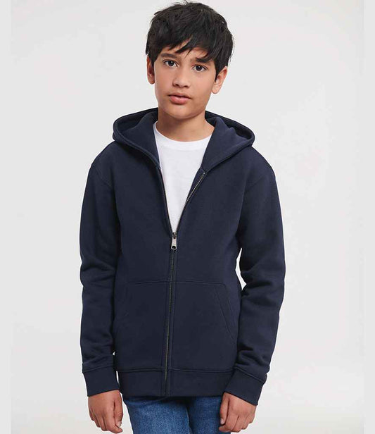 Russell - Kids Authentic Zip Hooded Sweatshirt