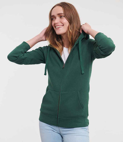 Russell - Ladies Authentic Zip Hooded Sweatshirt - Pierre Francis