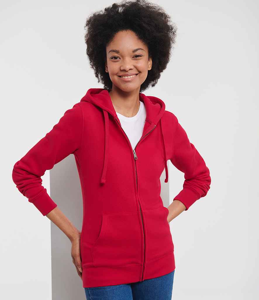Russell - Ladies Authentic Zip Hooded Sweatshirt - Pierre Francis