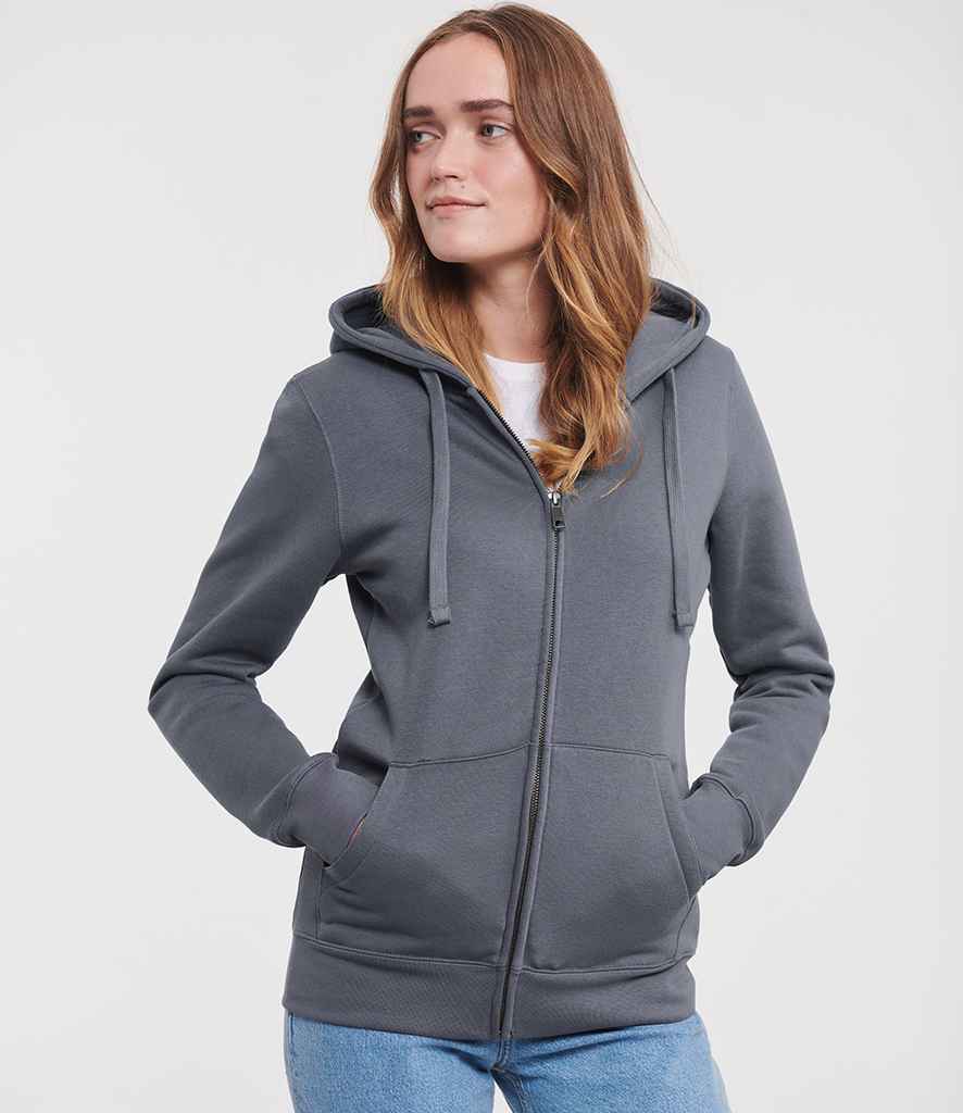 Russell - Ladies Authentic Zip Hooded Sweatshirt - Pierre Francis