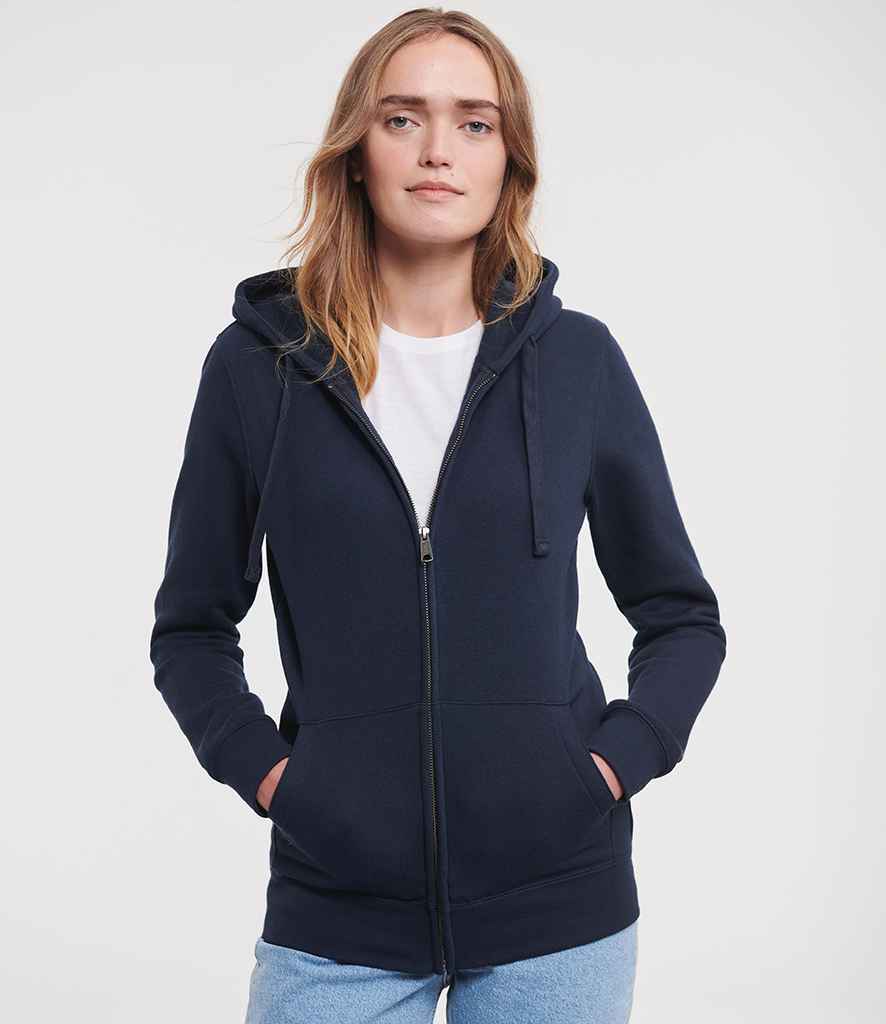 Russell - Ladies Authentic Zip Hooded Sweatshirt - Pierre Francis