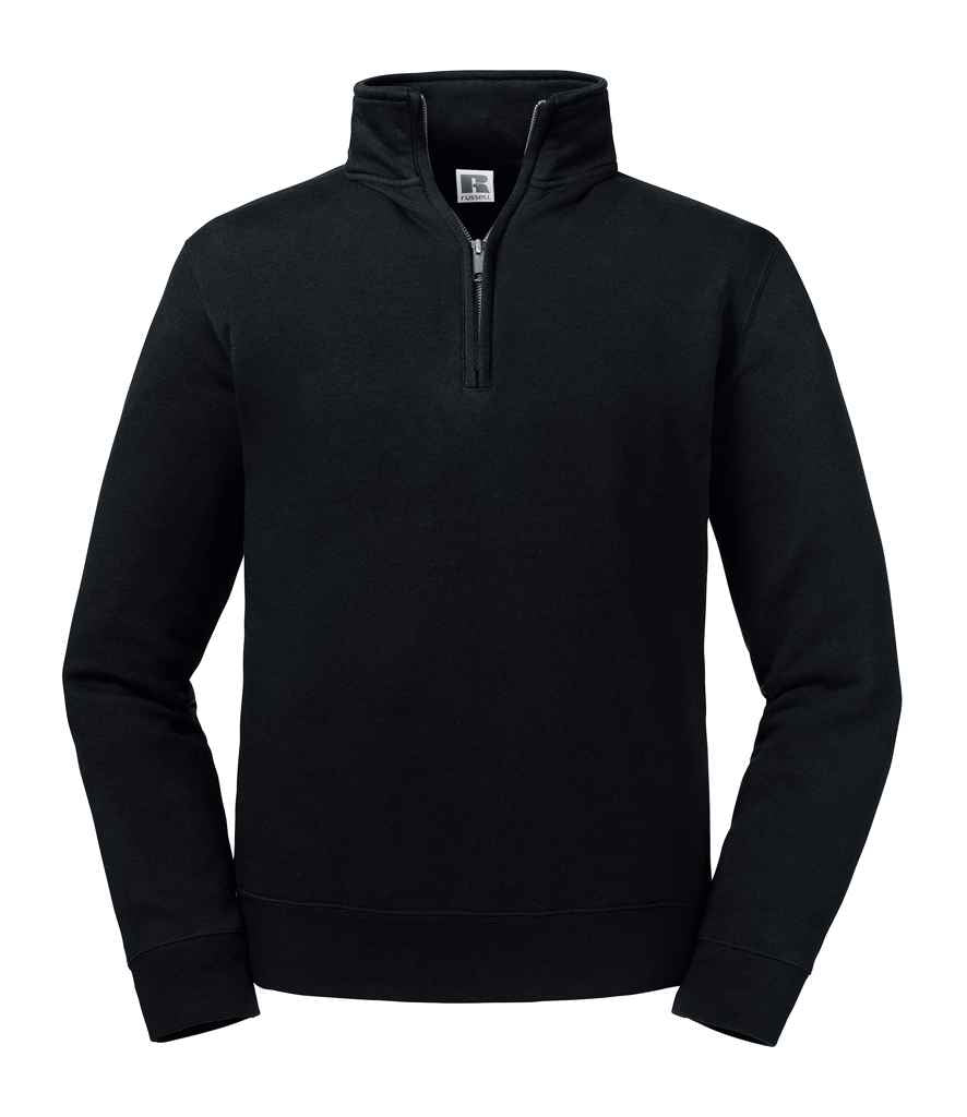 Russell - Authentic Zip Neck Sweatshirt