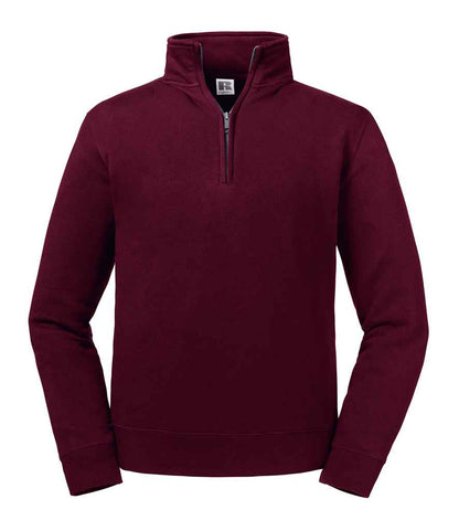 Russell - Authentic Zip Neck Sweatshirt