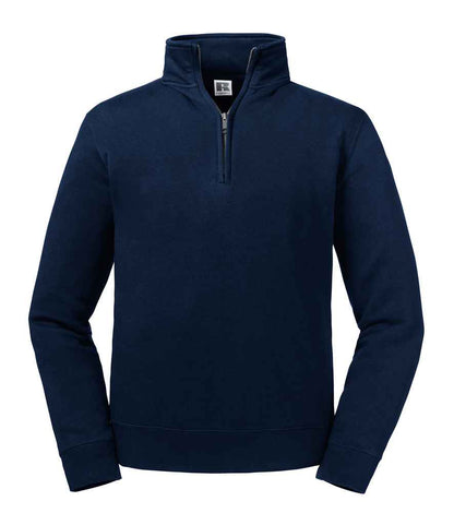 Russell - Authentic Zip Neck Sweatshirt