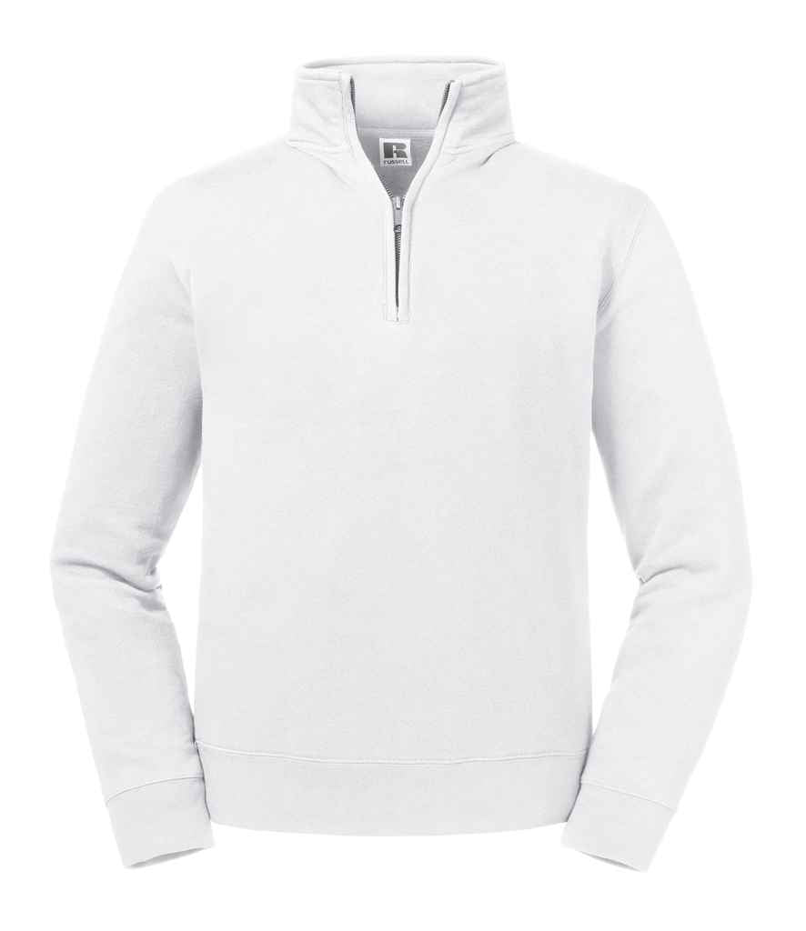 Russell - Authentic Zip Neck Sweatshirt