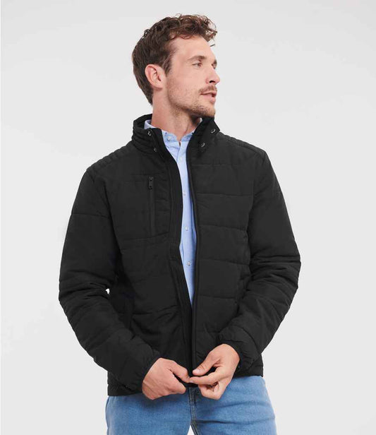 Russell - Cross Padded Jacket - 430M BLK S