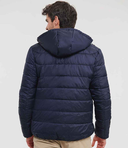 Russell Athletic Hooded Nano Padded Jacket - 440M FNA S