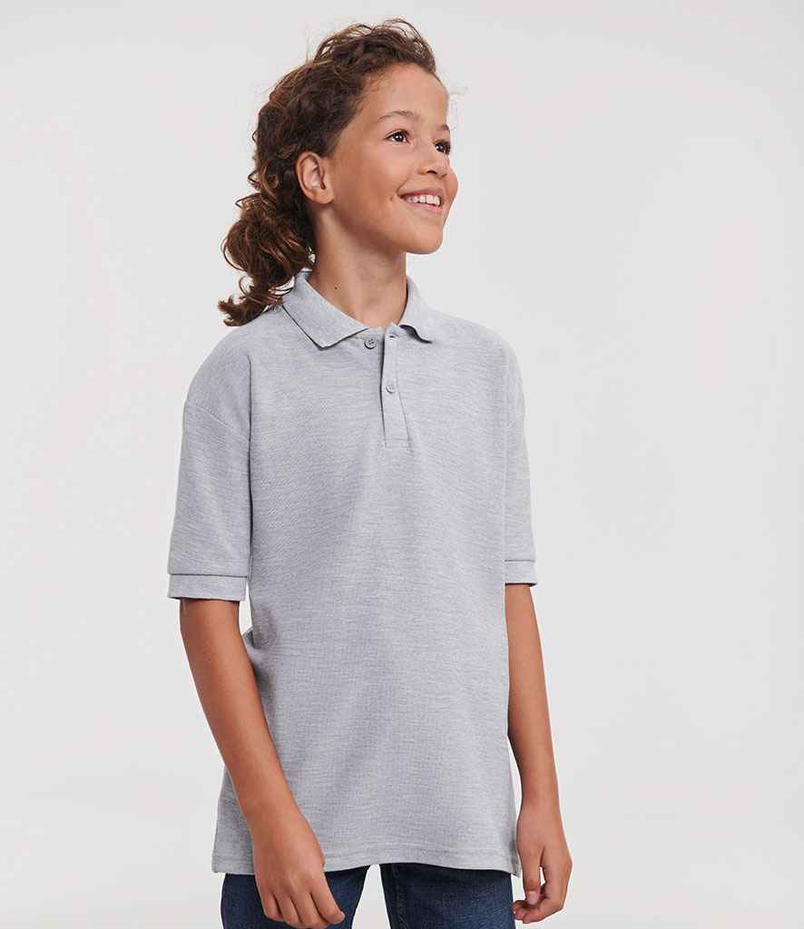 Russell - Schoolgear Kids Poly / Cotton Piqué Polo Shirt - Pierre Francis