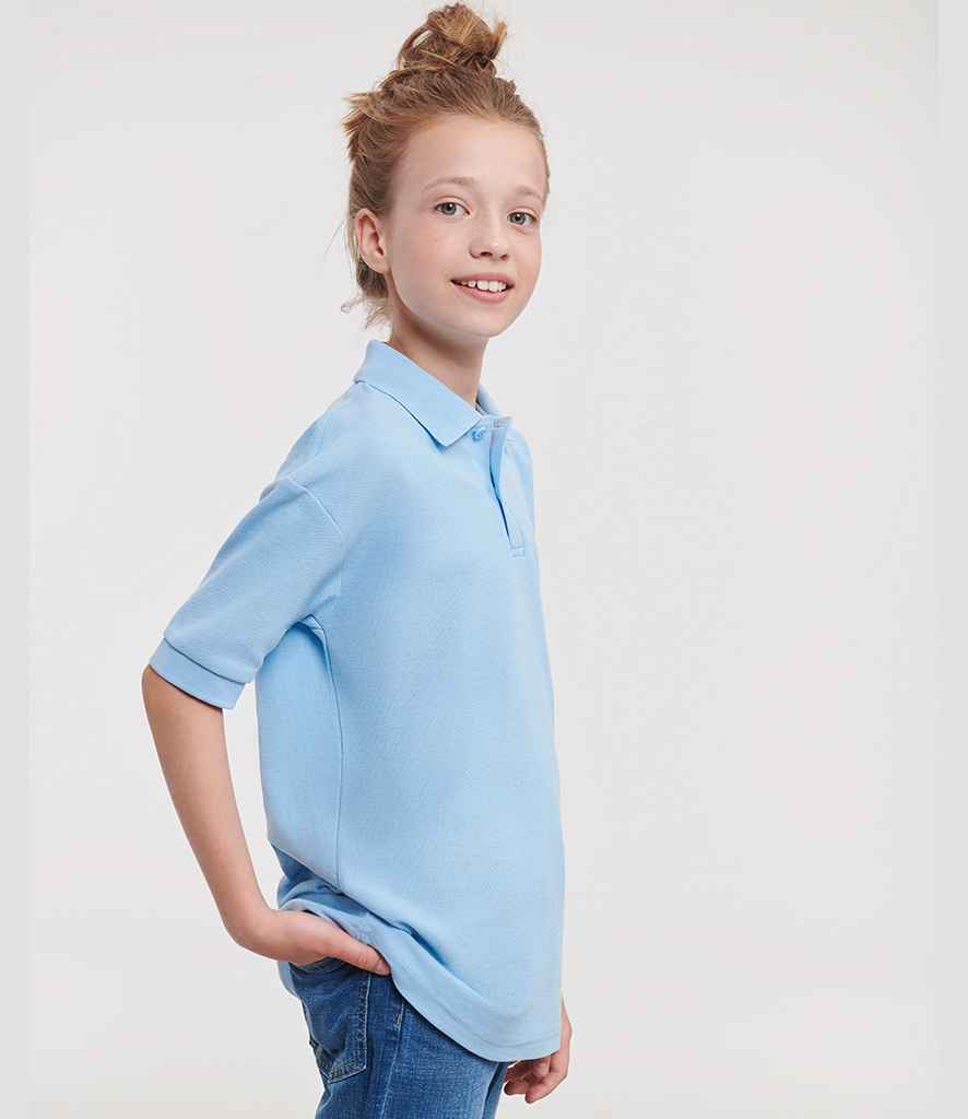 Russell - Schoolgear Kids Poly / Cotton Piqué Polo Shirt - Pierre Francis