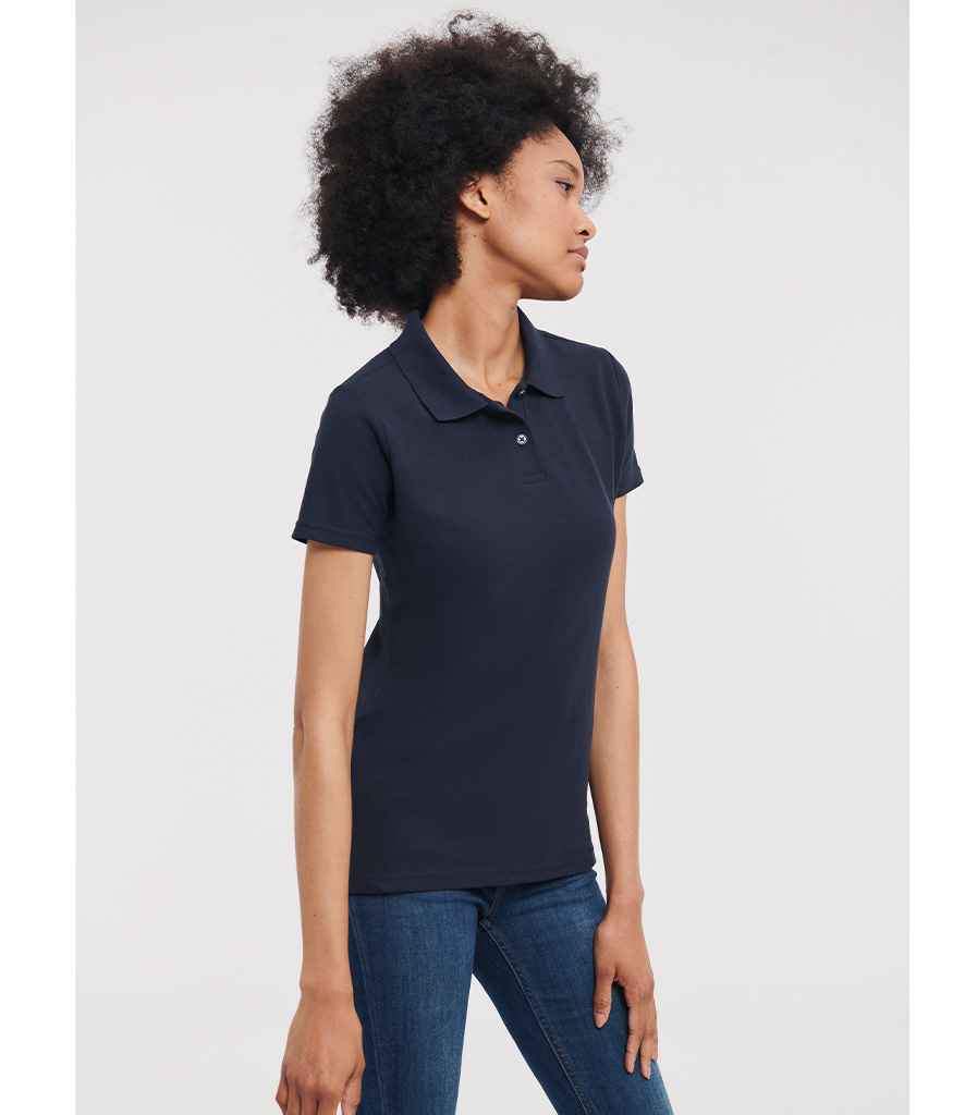 Russell - Ladies Classic Poly/Cotton Piqué Polo Shirt - 539F BLK 8
