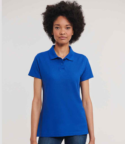 Russell - Ladies Classic Poly/Cotton Piqué Polo Shirt - 539F BRO 8