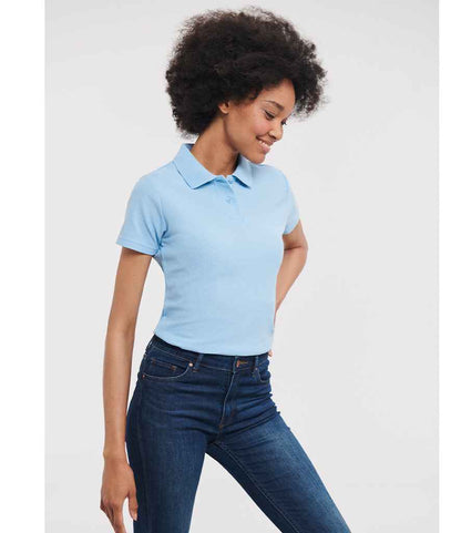 Russell - Ladies Classic Poly/Cotton Piqué Polo Shirt - 539F SKY 8