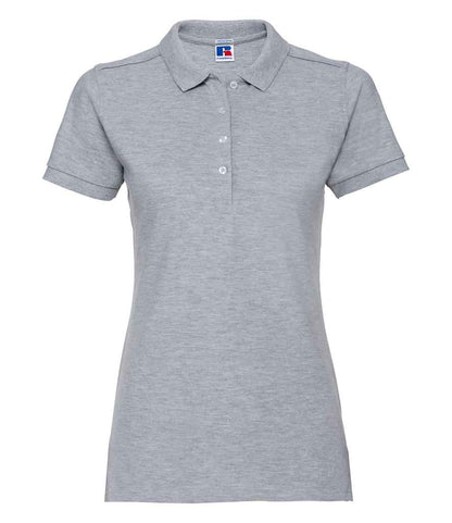 Russell Athletic - Ladies Stretch Piqué Polo Shirt - 566F BLK XS