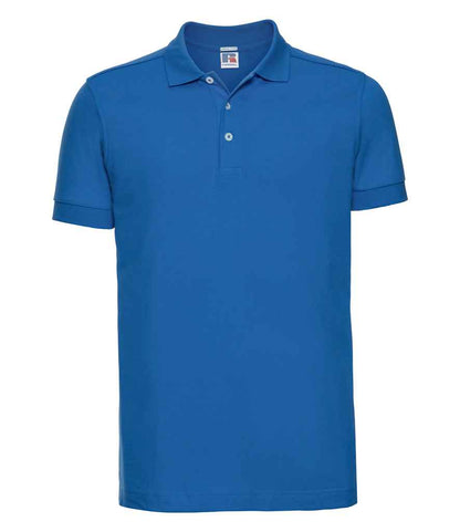 Russell - Stretch Piqué Polo Shirt - 566M AZR S