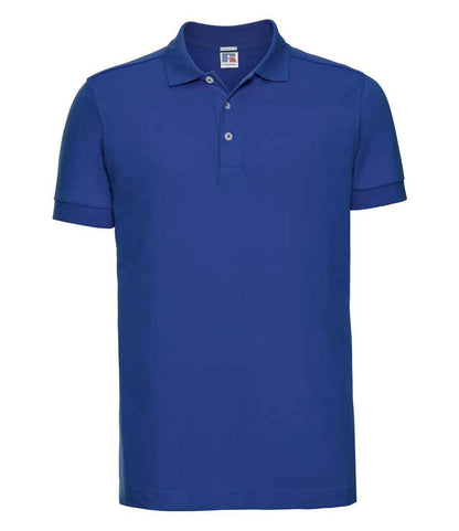 Russell - Stretch Piqué Polo Shirt - 566M AZR S