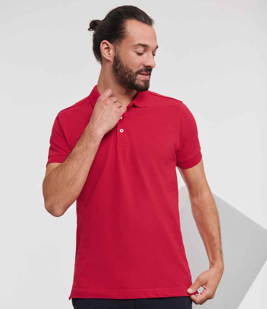 Russell - Stretch Piqué Polo Shirt - 566M CSR S