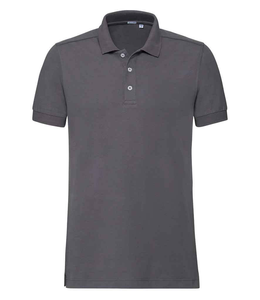 Russell - Stretch Piqué Polo Shirt - Pierre Francis