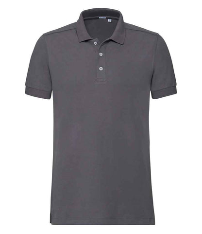 Russell - Stretch Piqué Polo Shirt - 566M AZR S