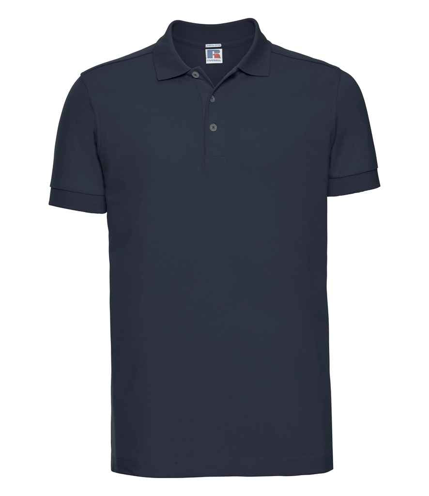 Russell - Stretch Piqué Polo Shirt - 566M AZR S