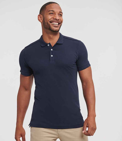 Russell - Stretch Piqué Polo Shirt - 566M FNA S