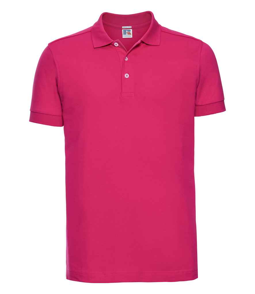 Russell - Stretch Piqué Polo Shirt - 566M AZR S
