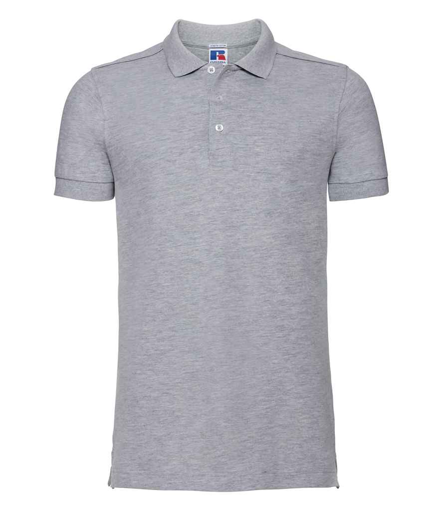 Russell - Stretch Piqué Polo Shirt - 566M AZR S