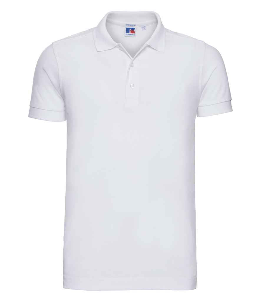 Russell - Stretch Piqué Polo Shirt - 566M AZR S