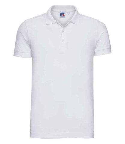 Russell - Stretch Piqué Polo Shirt - 566M AZR S
