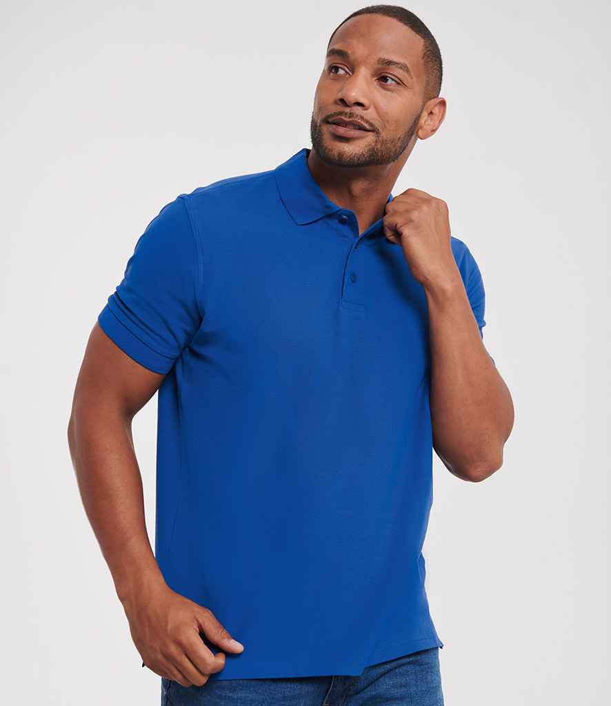 Russell Athletic - Ultimate Cotton Piqué Polo Shirt - 577M BRO XS
