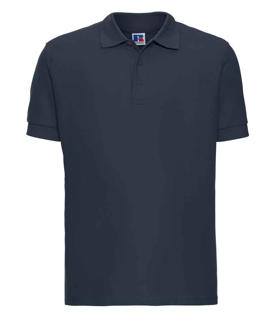 Russell Athletic - Ultimate Cotton Piqué Polo Shirt - 577M SKY XS
