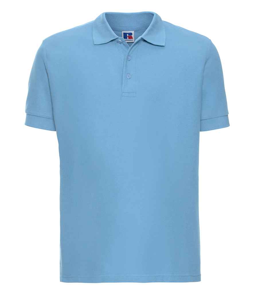 Russell Athletic - Ultimate Cotton Piqué Polo Shirt - 577M SKY XS