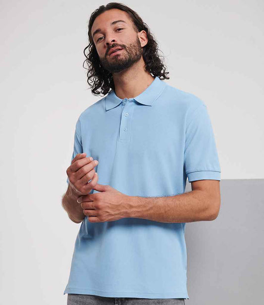 Russell Athletic - Ultimate Cotton Piqué Polo Shirt - 577M SKY XS