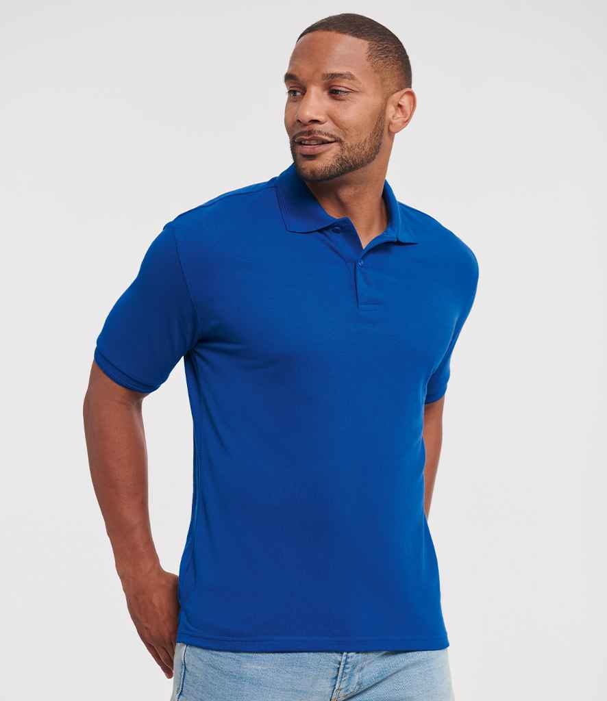 Russell - Hardwearing Poly/Cotton Piqué Polo Shirt - 599M BRO XS