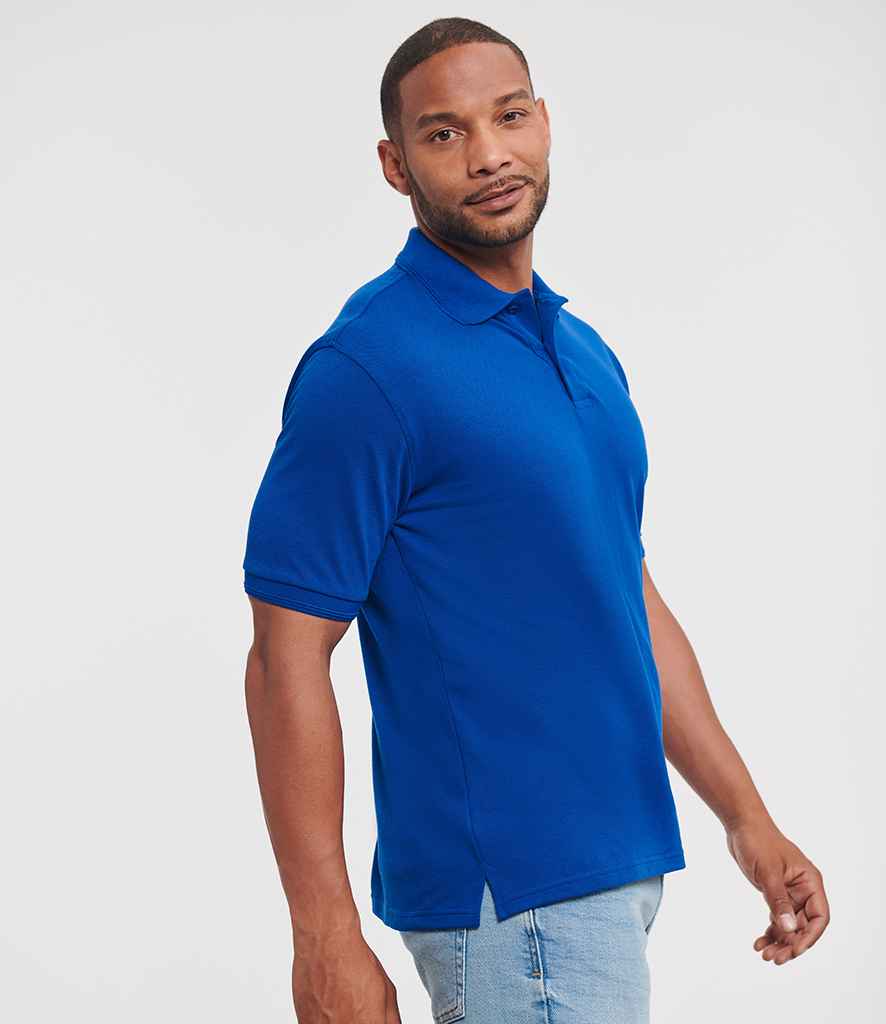 Russell - Hardwearing Poly/Cotton Piqué Polo Shirt - Pierre Francis