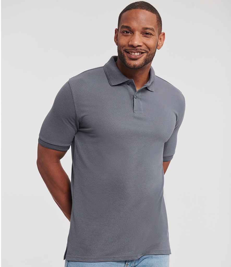 Russell - Hardwearing Poly/Cotton Piqué Polo Shirt - 599M CVY XS
