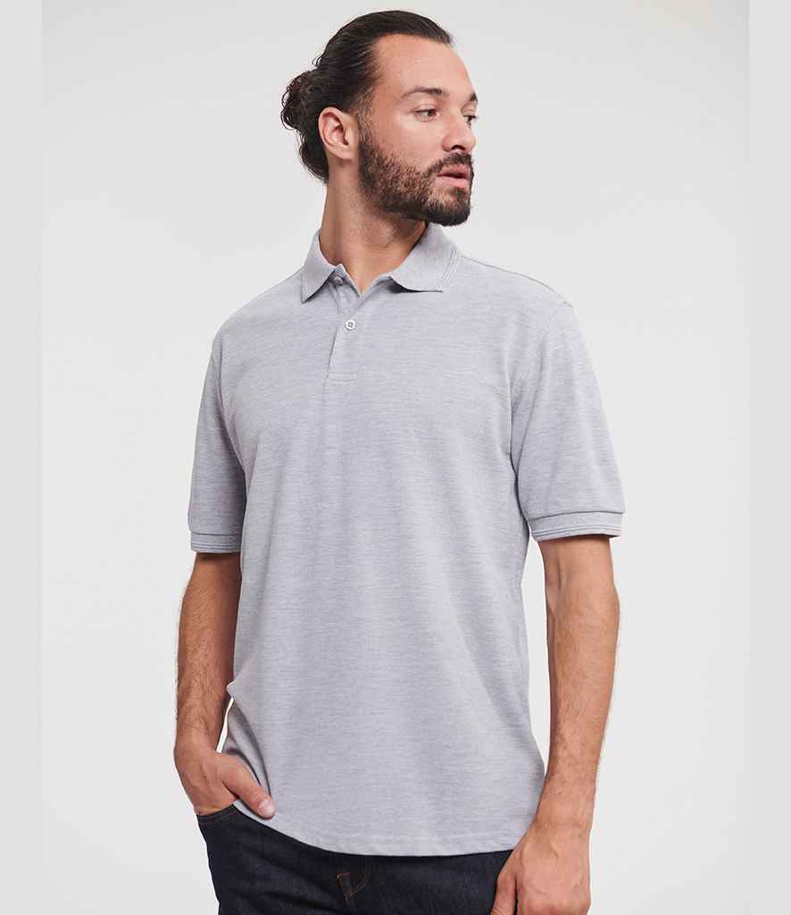 Russell - Hardwearing Poly/Cotton Piqué Polo Shirt - Pierre Francis
