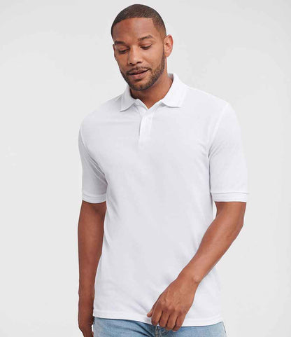 Russell - Hardwearing Poly/Cotton Piqué Polo Shirt - 599M WHI XS