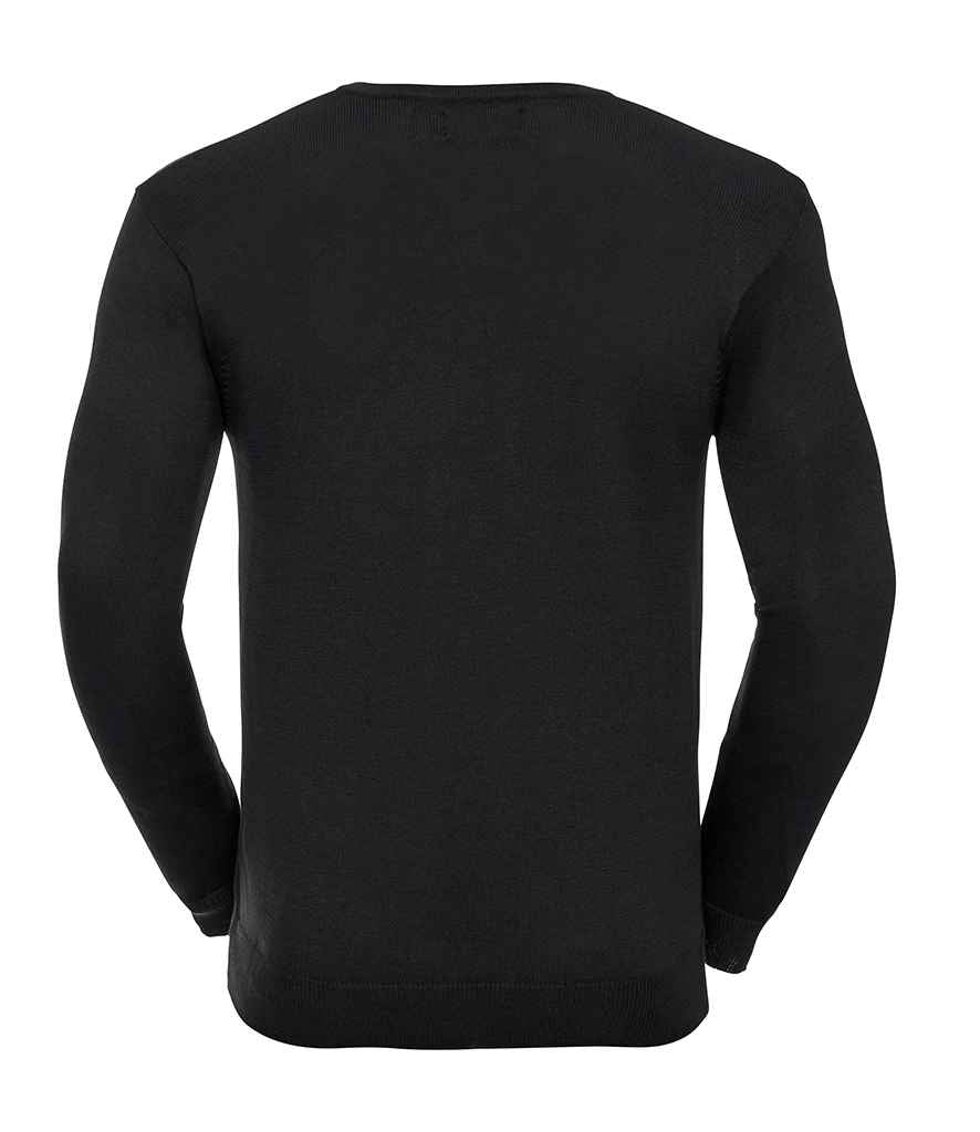 Russell Athletic Collection - Cotton Acrylic V Neck Sweater