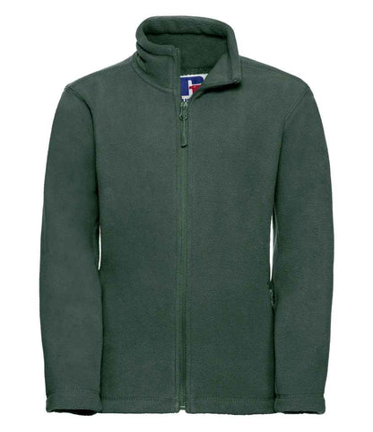 Russell Athletic - Kids Outdoor Fleece Jacket - 870B BLK 3-4