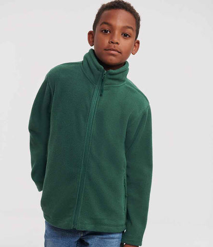 Russell Athletic - Kids Outdoor Fleece Jacket - 870B BOT 3-4