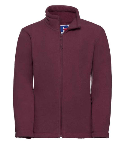 Russell Athletic - Kids Outdoor Fleece Jacket - 870B BLK 3-4