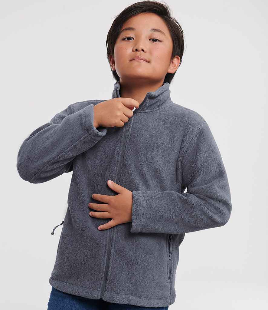 Russell Athletic - Kids Outdoor Fleece Jacket - 870B CVY 3-4