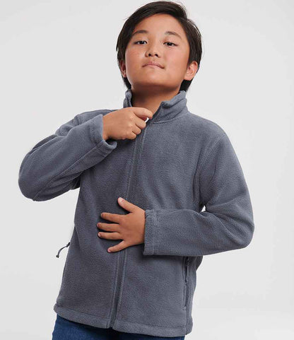 Russell Athletic - Kids Outdoor Fleece Jacket - 870B CVY 3-4