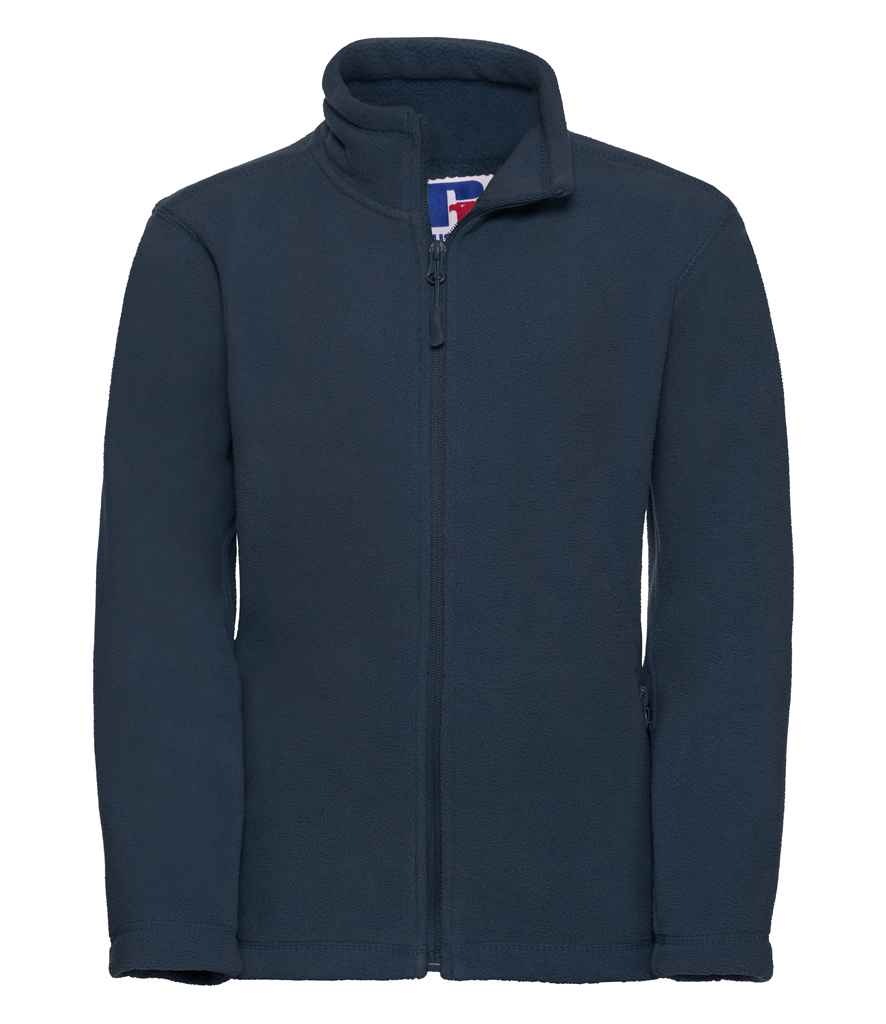 Russell Athletic - Kids Outdoor Fleece Jacket - 870B BLK 3-4