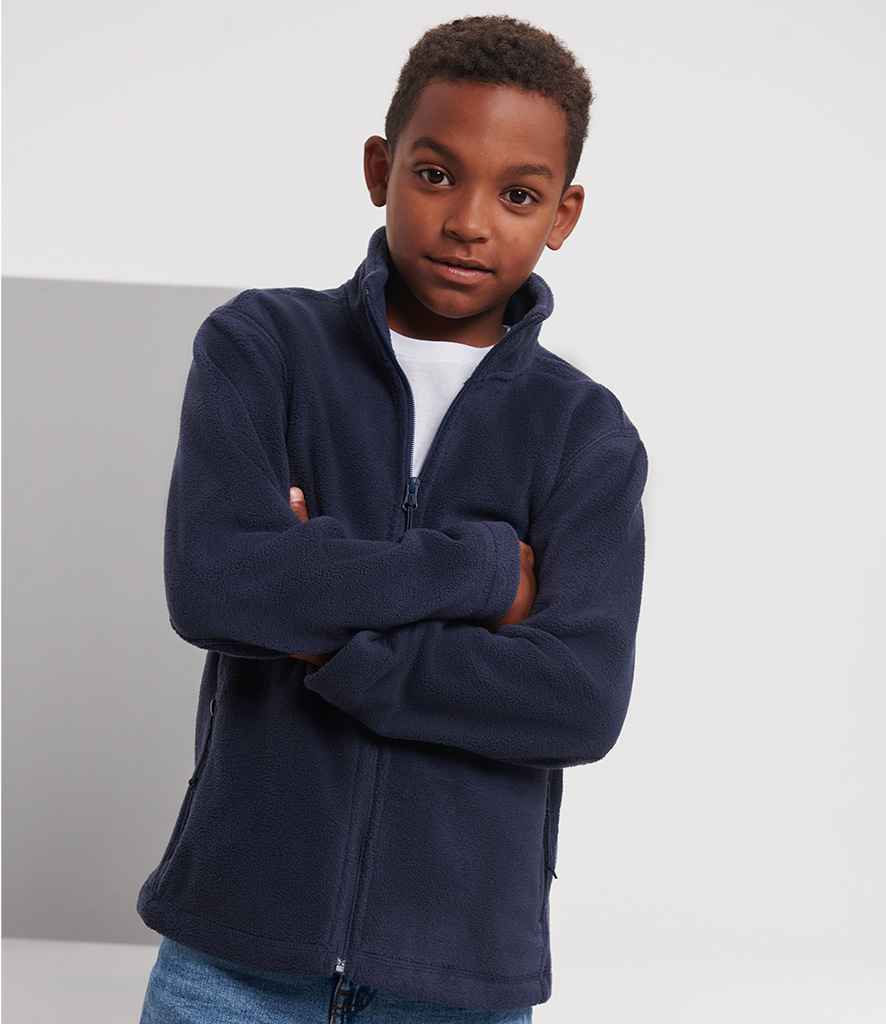 Russell Athletic - Kids Outdoor Fleece Jacket - 870B FNA 3-4