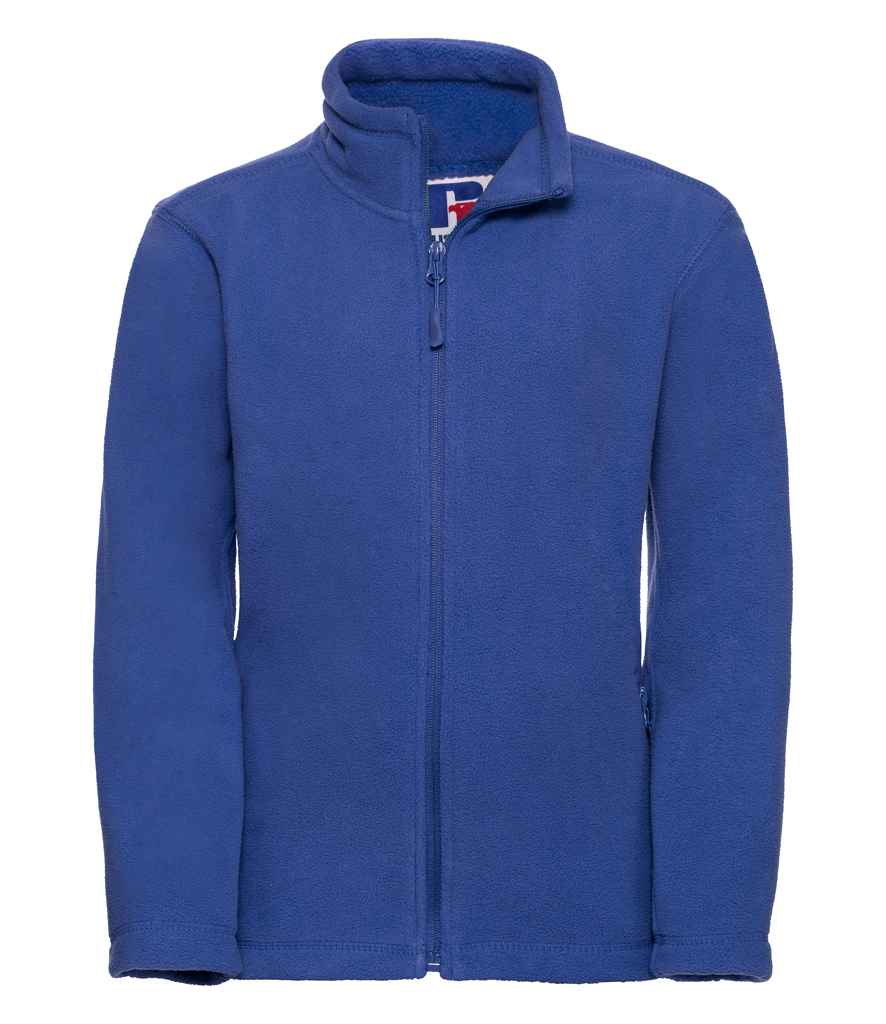 Russell Athletic - Kids Outdoor Fleece Jacket - 870B BLK 3-4