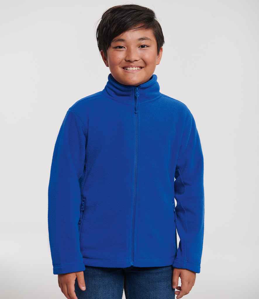Russell Athletic - Kids Outdoor Fleece Jacket - 870B ROY 3-4