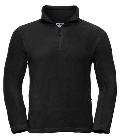 Russell - Zip Neck Outdoor Fleece - 874M BLK XS