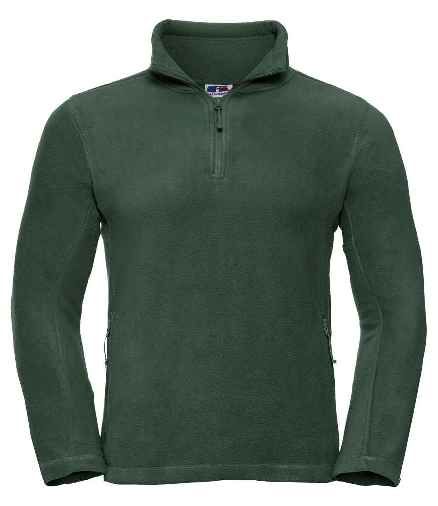Russell - Zip Neck Outdoor Fleece - 874M BLK XS