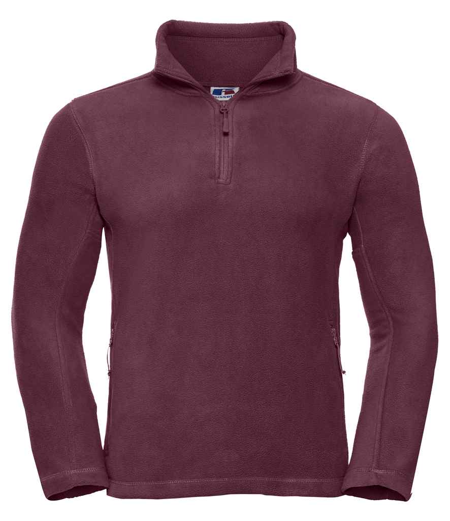 Russell - Zip Neck Outdoor Fleece - 874M BLK XS